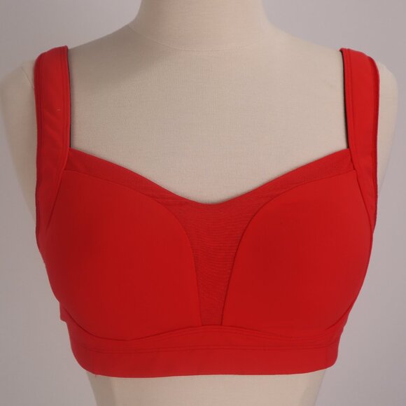 lululemon athletica Other - 🌺 Lululemon Athletica Orange Sports Bra NWOT Run Times High Support Padded Top